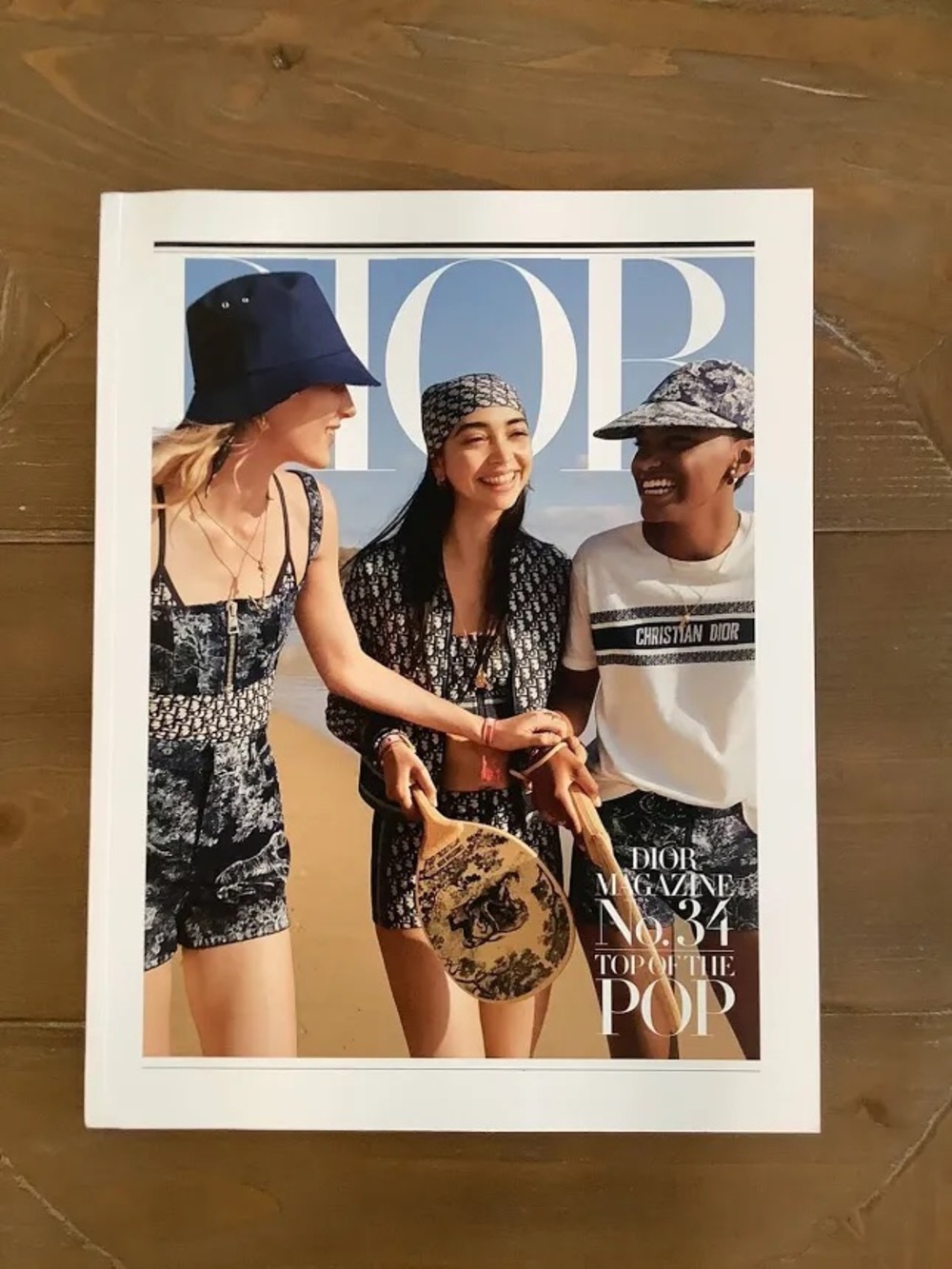 Dior Magazine 34 Top Of The Pop Catalog - New Books | Color: White